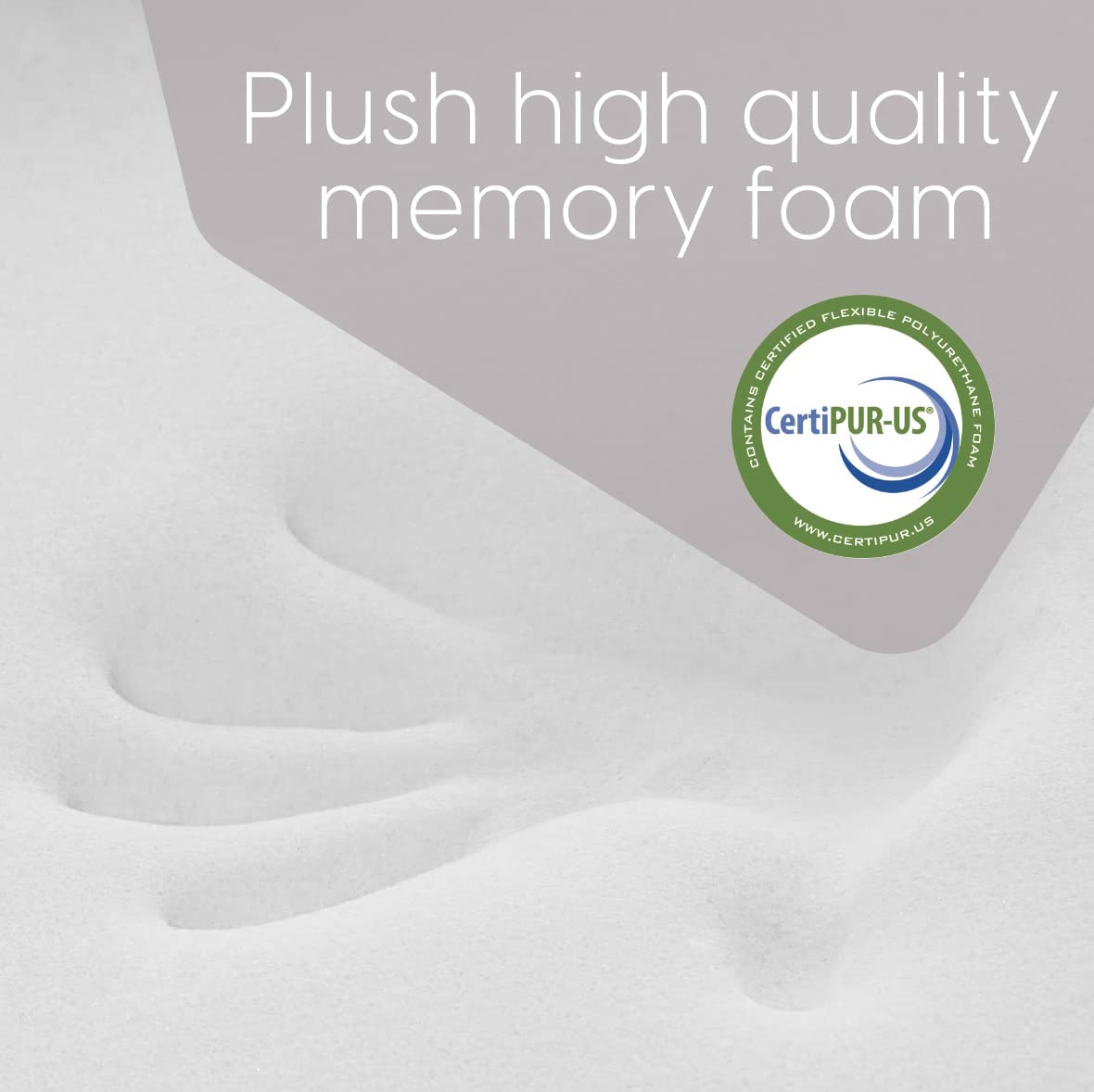 Memory Foam Tri Folding Mattress with Waterproof Washable Cover V5420