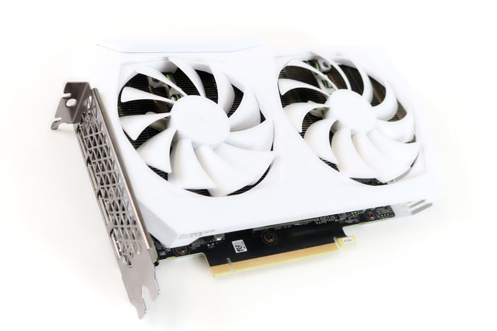 White 8GB GDDR6 256-bit PCIE 4.0 Gaming Graphics Card M471