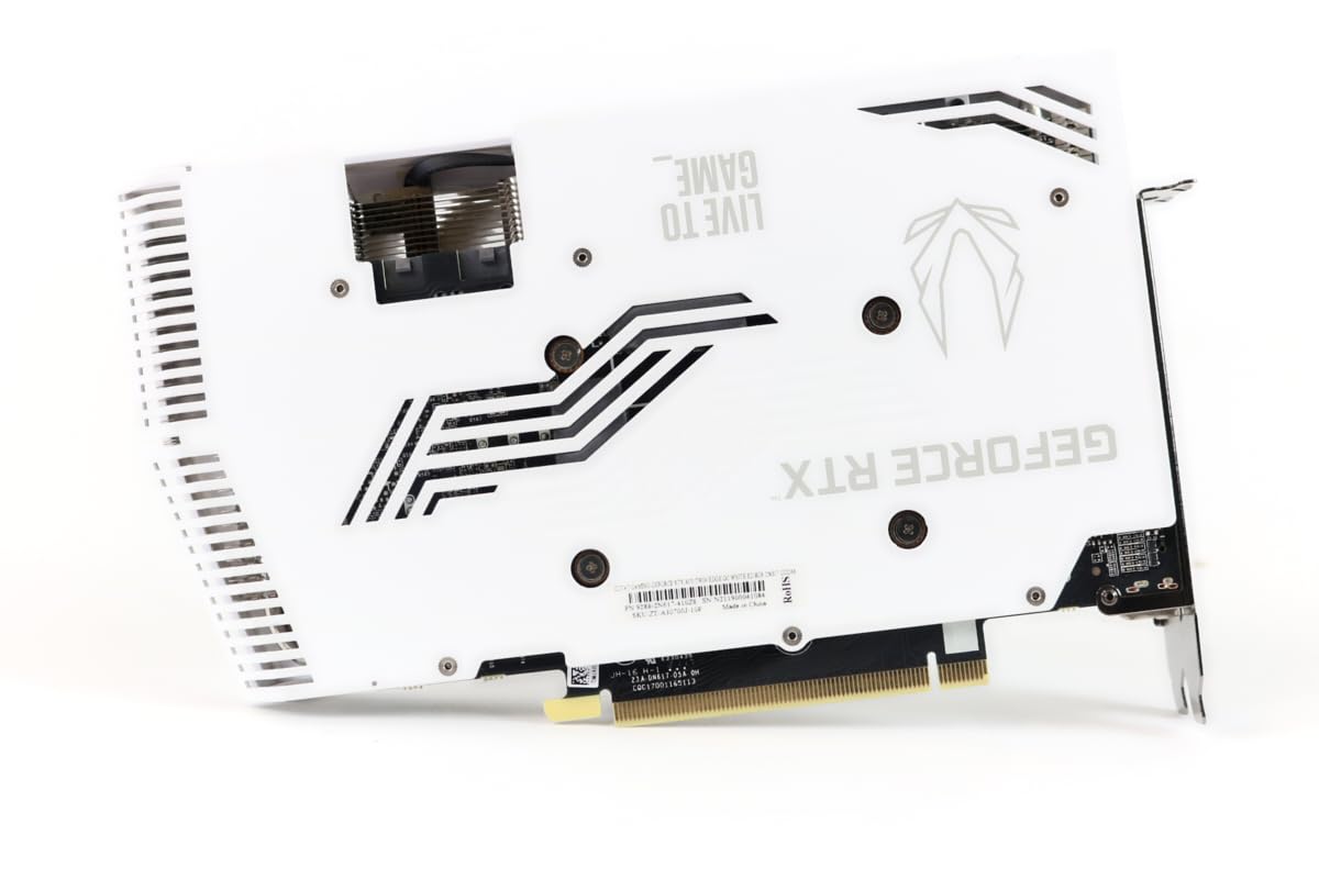 White 8GB GDDR6 256-bit PCIE 4.0 Gaming Graphics Card M471