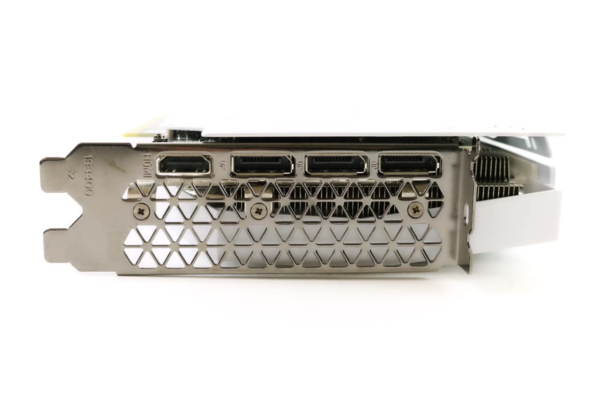 White 8GB GDDR6 256-bit PCIE 4.0 Gaming Graphics Card M471