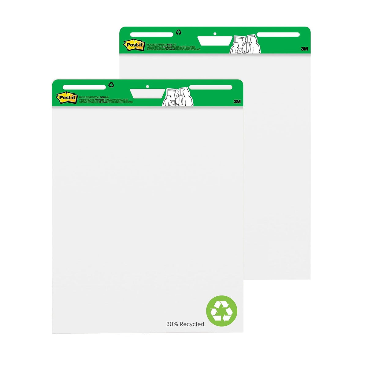 Self-Stick Easel Pad, 30 Sheets, 25-Inch x 30-Inch, White Z166296
