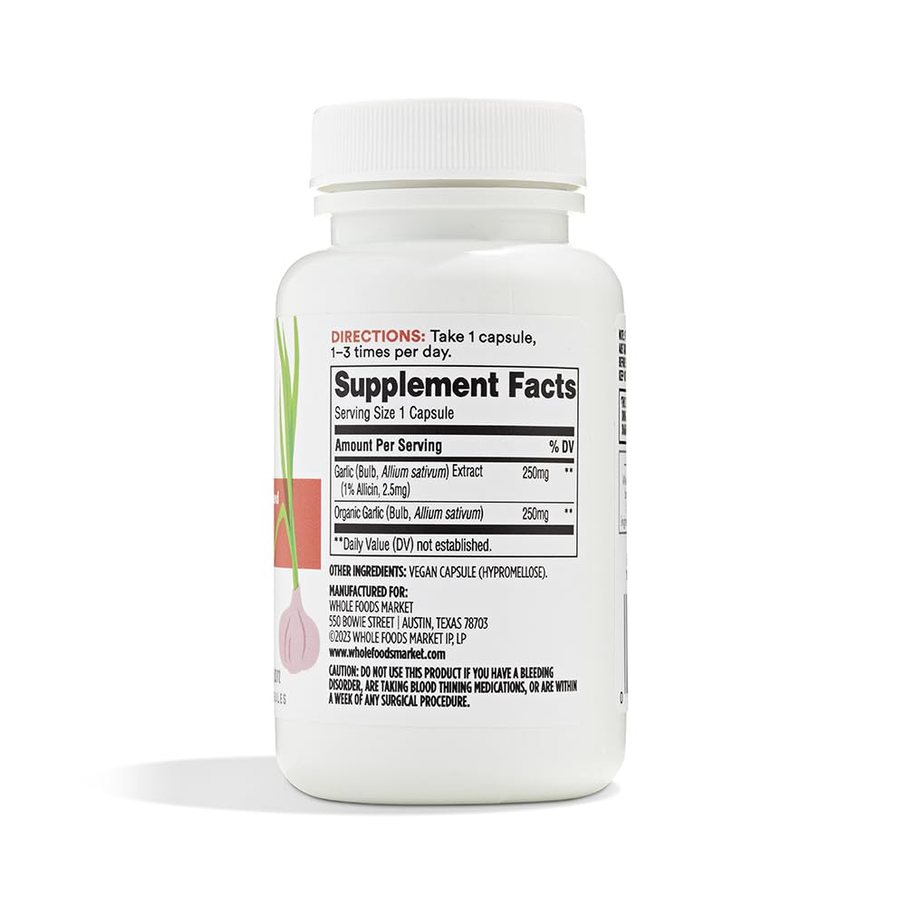 Garlic Vegan Capsules 60 Count P72094
