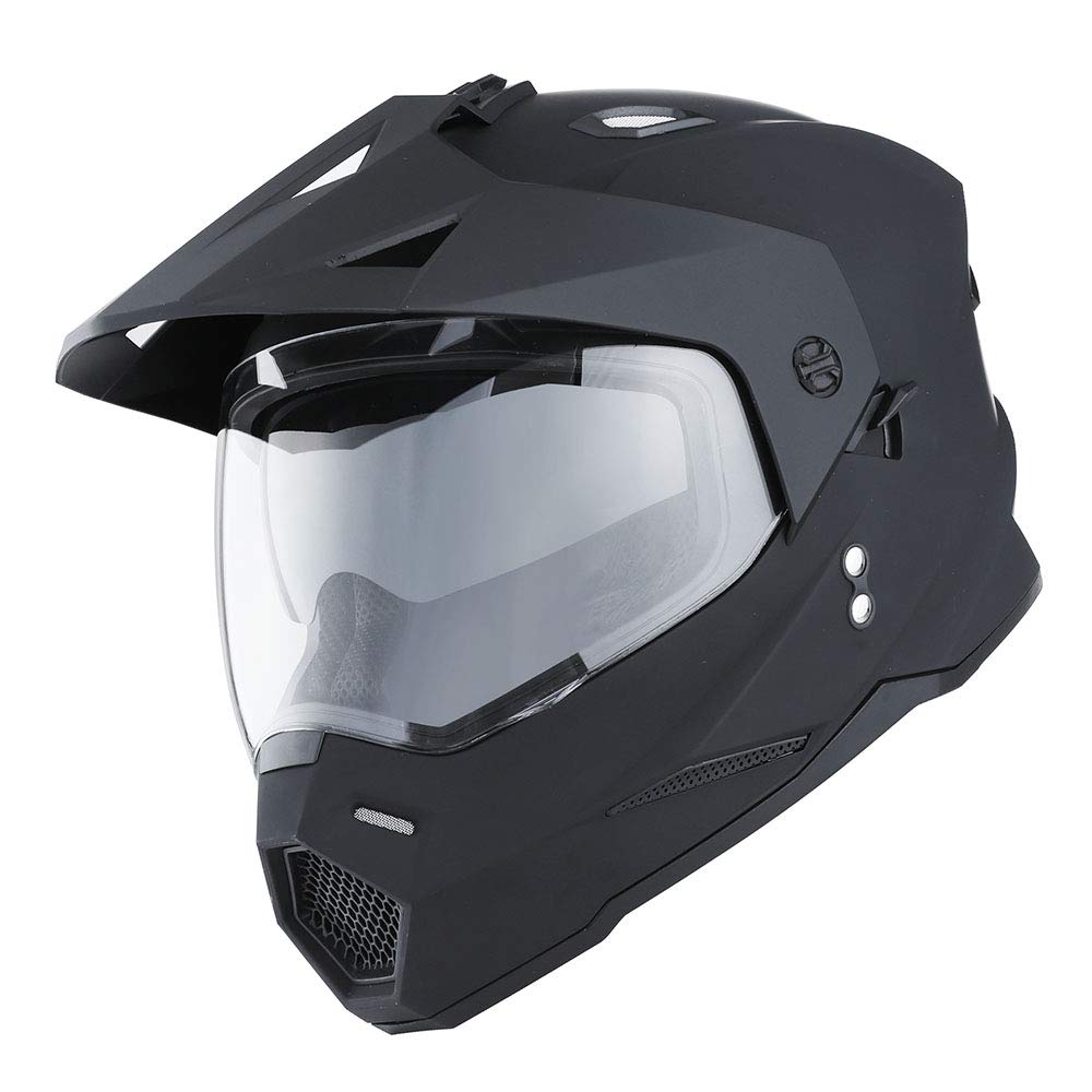 Dual Sport Motorcycle Full Face Helmet Dual Visor V93093