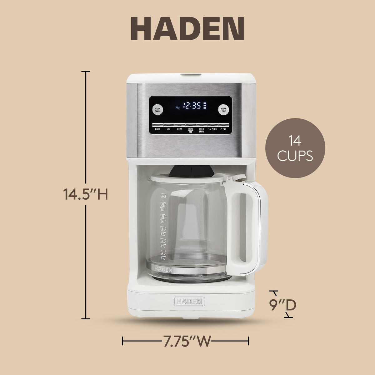 14 Cup Programmable Drip Coffee Maker Q9788