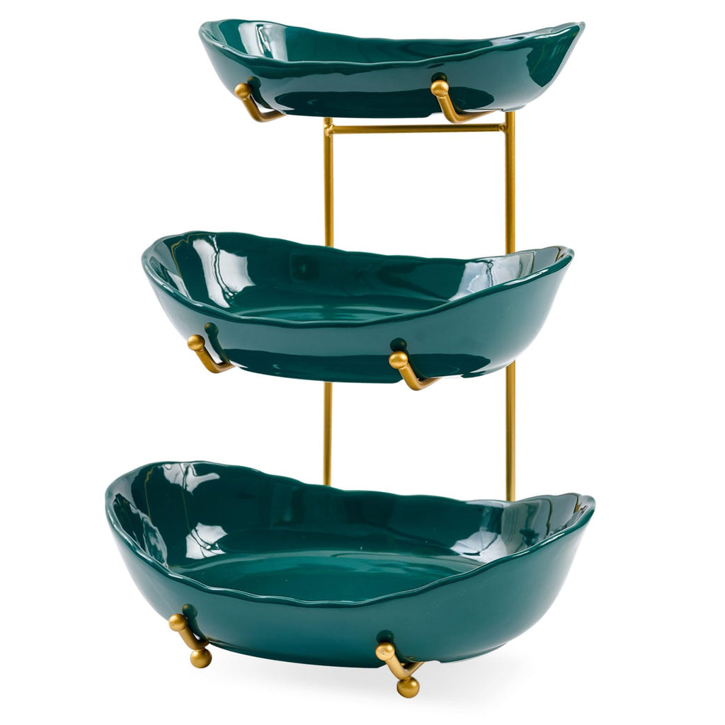 Ceramic 3 Tier Fruit Bowl A62950