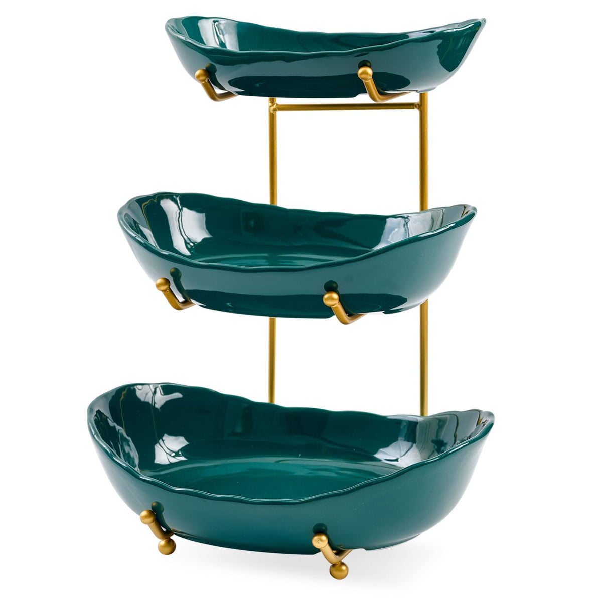Ceramic 3 Tier Fruit Bowl A62950