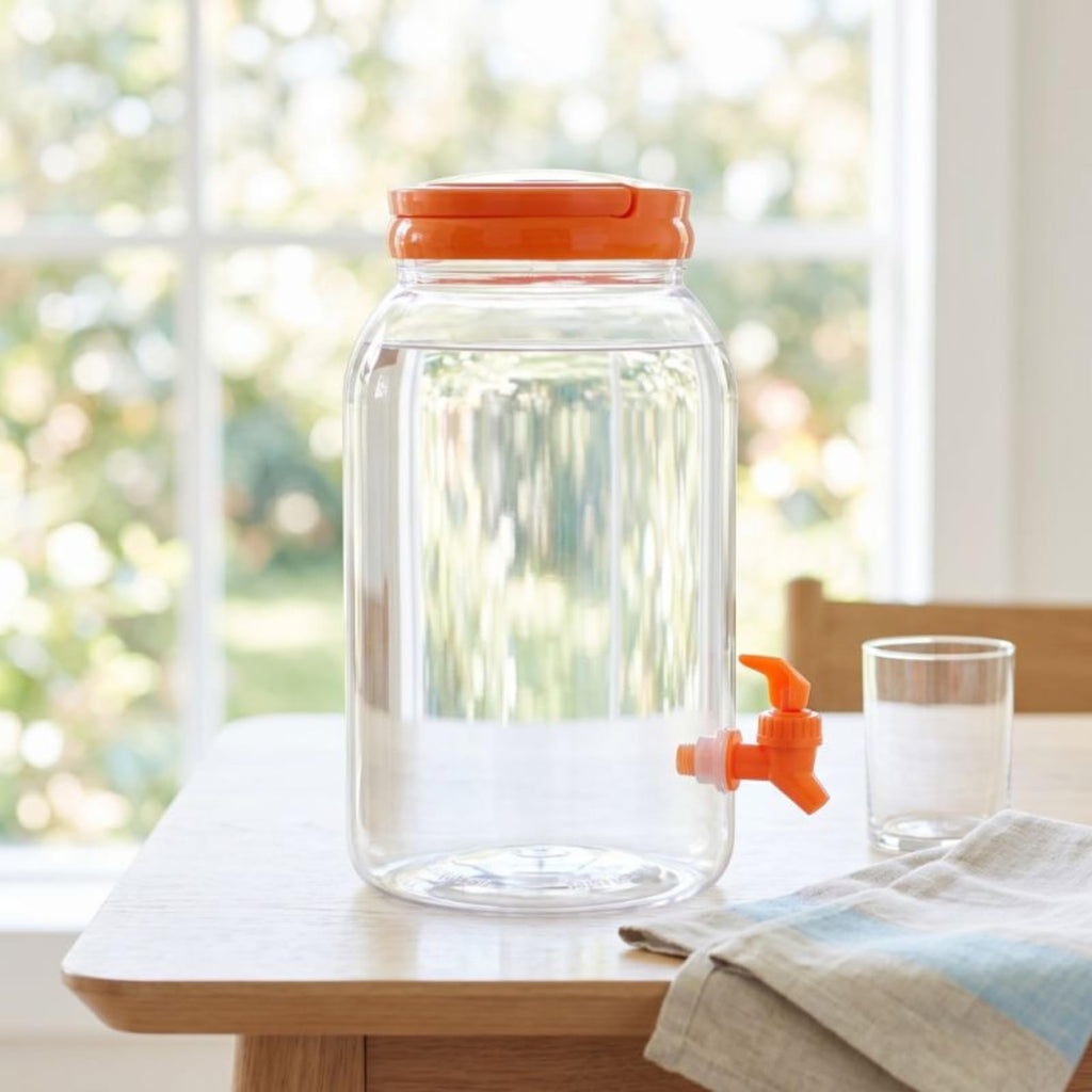 Clear 3.8L Beverage Dispenser with Spigot R366141