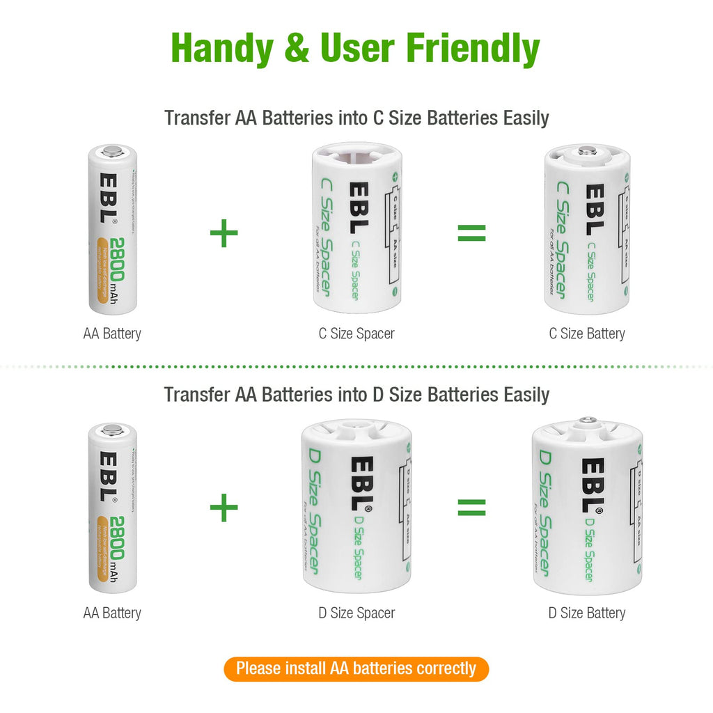 8 Bay LCD Battery Charger with 12 AA and 8 AAA Batteries Y750