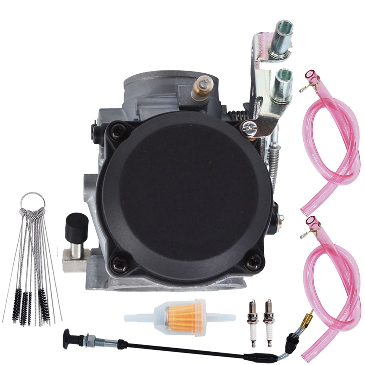 Carburetor with Fuel Filter Choke Cable Spark Plug V125