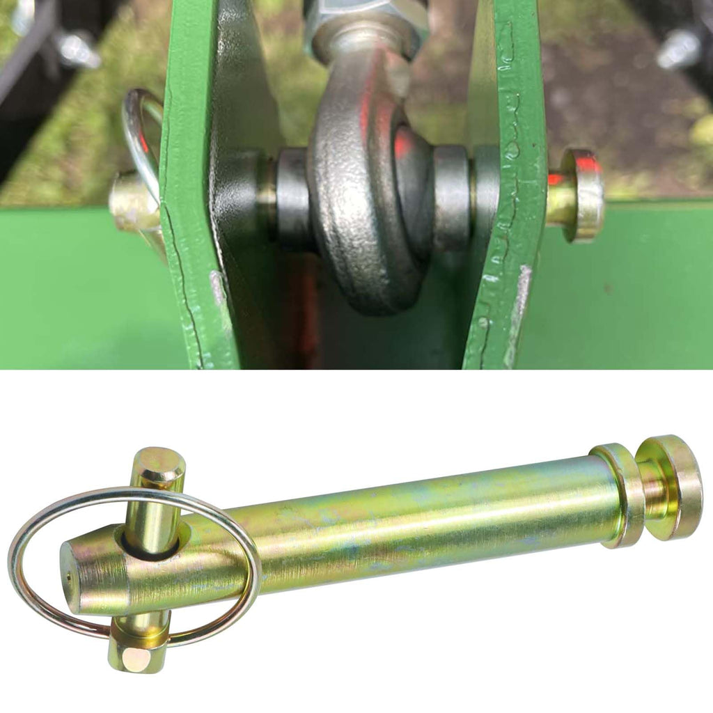 2 Pack Cat 1 Quick Hitch Adapter Bushings with Top Link Pin and Lynch Pin R7791