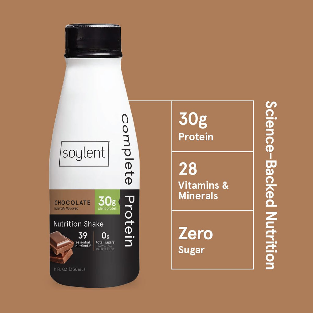 Chocolate Vegan Protein Shake 11oz 12 Pack H924