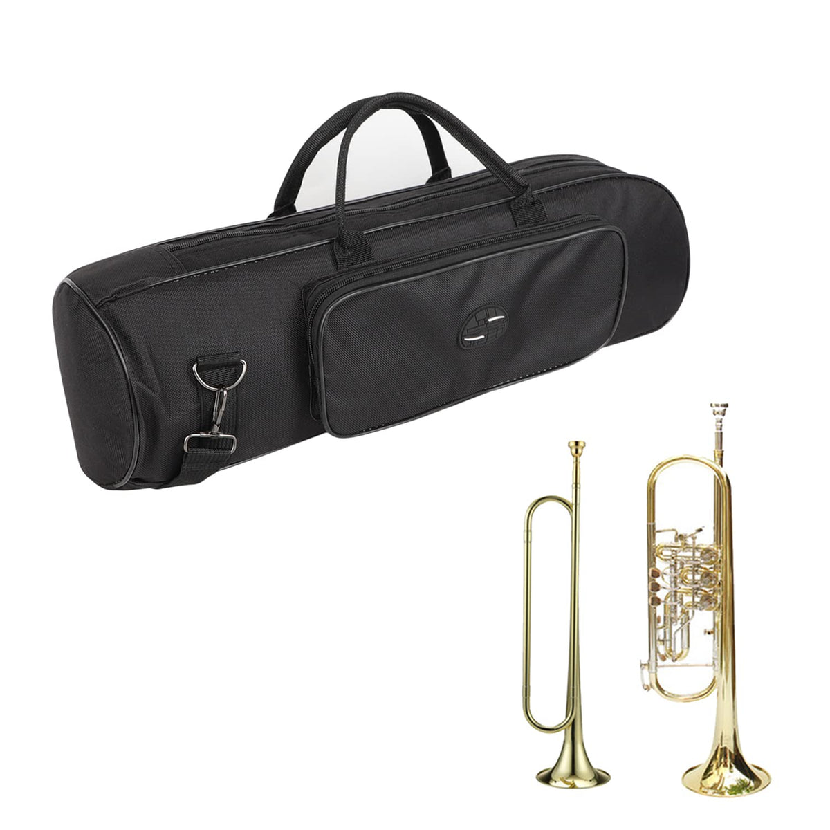 Waterproof Padded Trumpet Case Bag I2633
