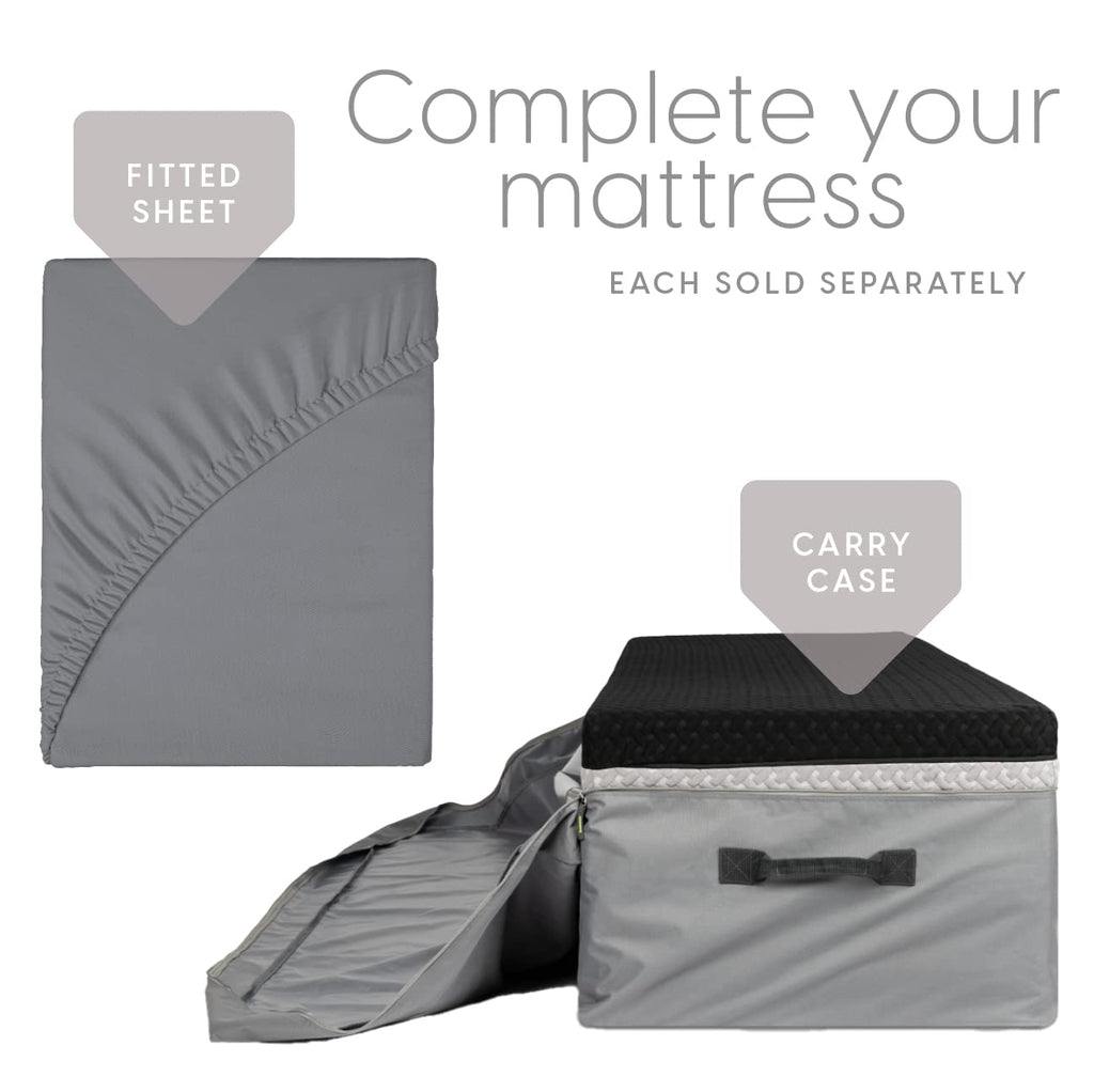 Memory Foam Tri Folding Mattress with Waterproof Washable Cover V5420