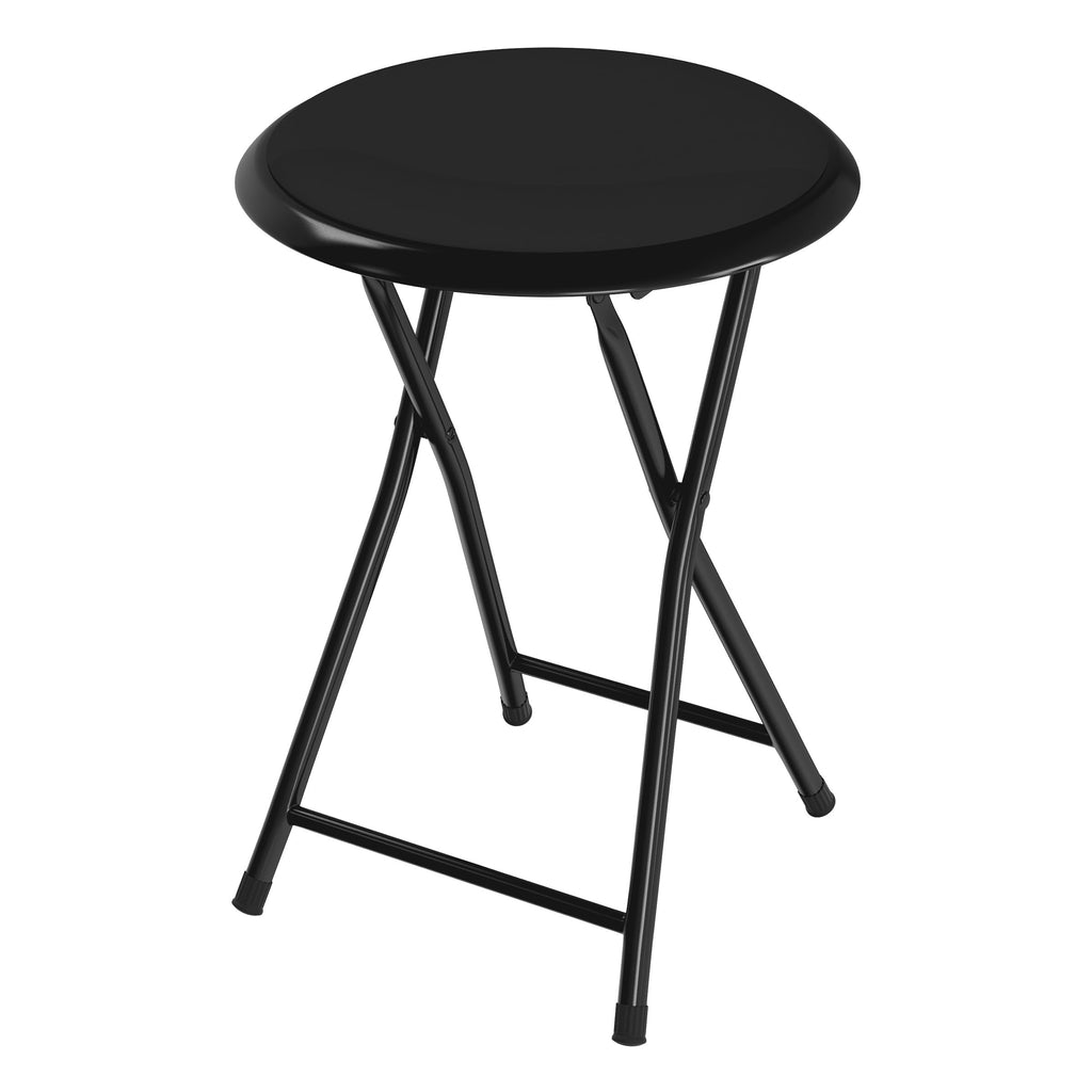 Folding Backless Stool 18-Inch 225lb Capacity S7344