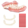DIY Denture Kit Full Set Top & Bottom Fake Teeth Y524