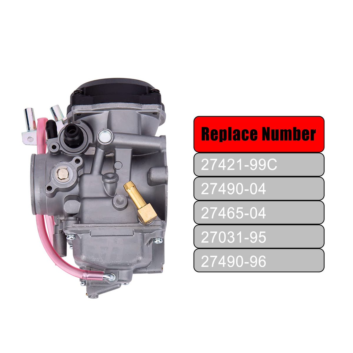 CV40 Carburetor with Choke Cable O368610