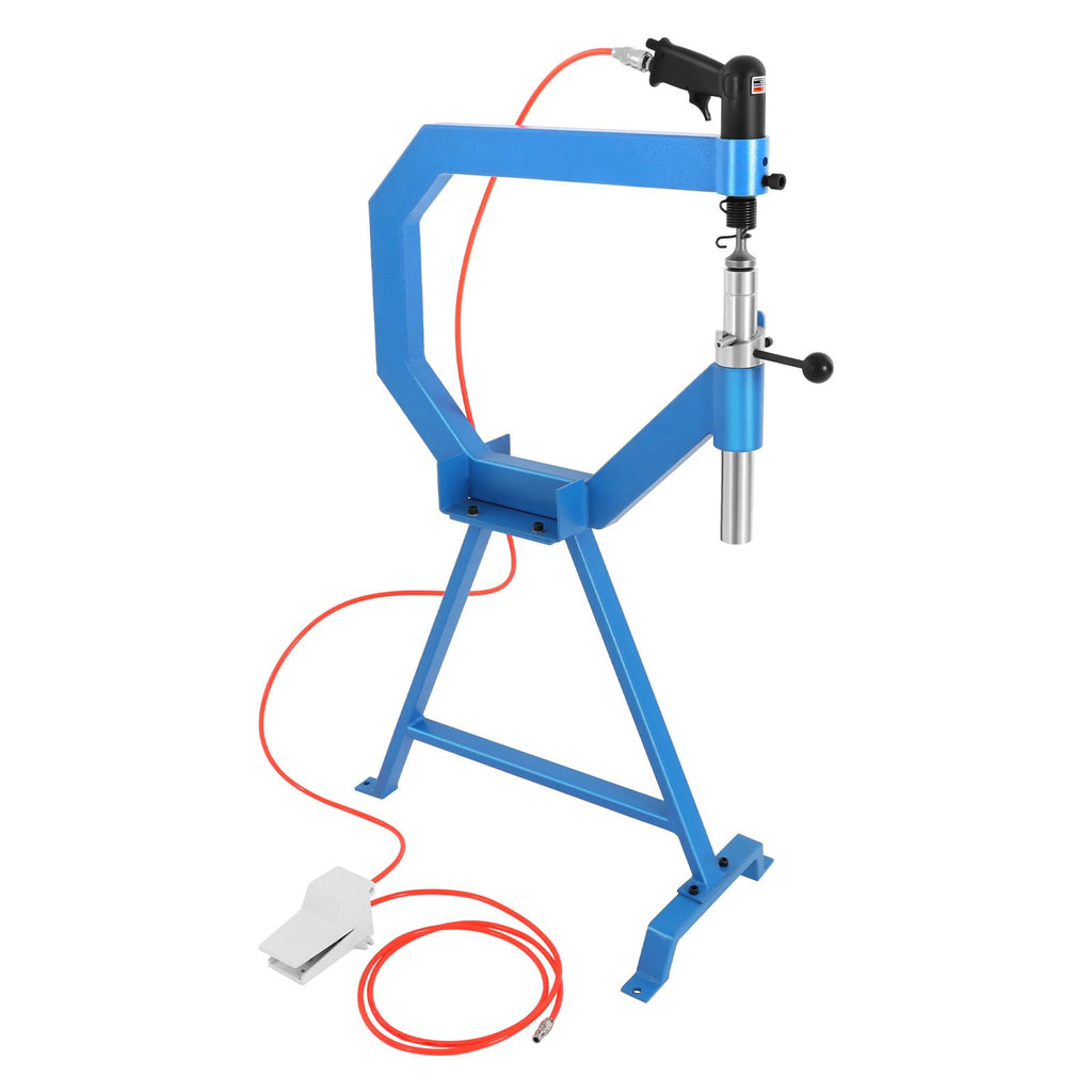 Pneumatic Planishing Hammer Metal Shaping Tool Set with 3 Anvil Dies I8139