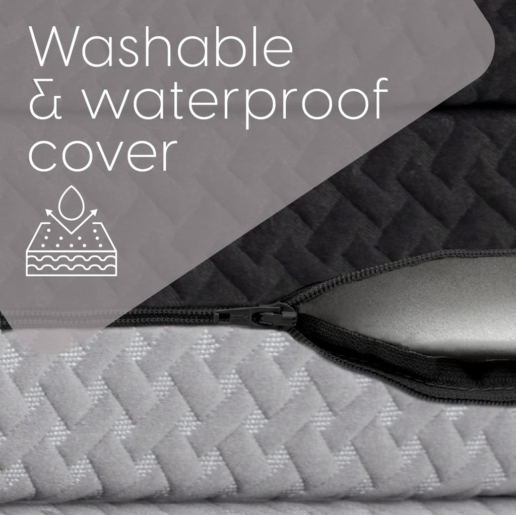 Memory Foam Tri Folding Mattress with Waterproof Washable Cover V5420