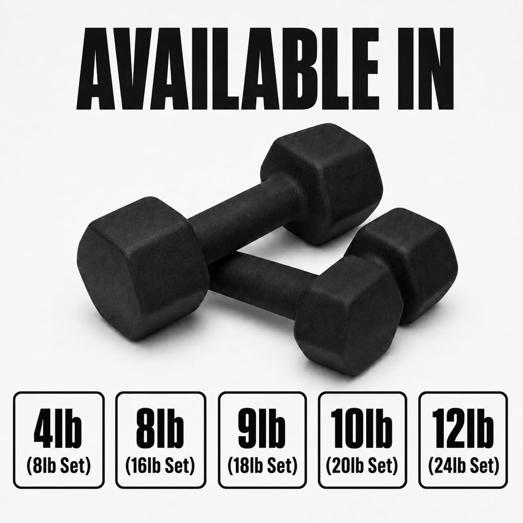 10lb Neoprene Dumbbell Pair O8650