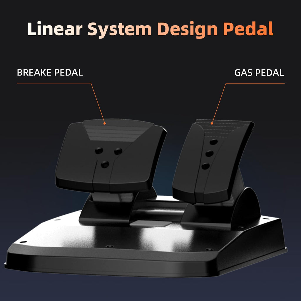 Gaming Steering Wheel with Pedals K429