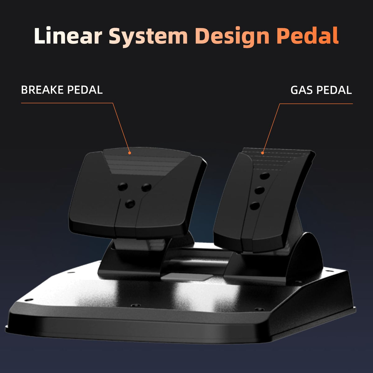Gaming Steering Wheel with Pedals K429