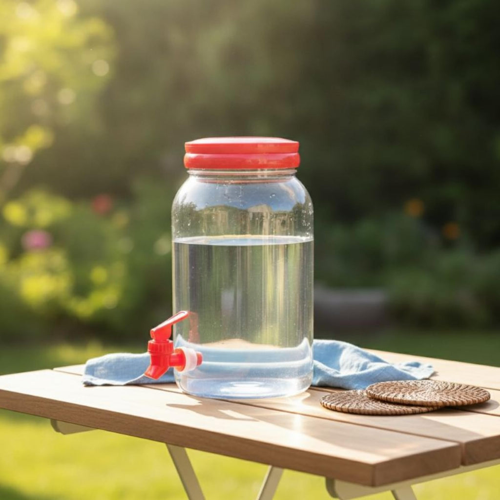 Clear 3.8L Beverage Dispenser with Spigot R366141