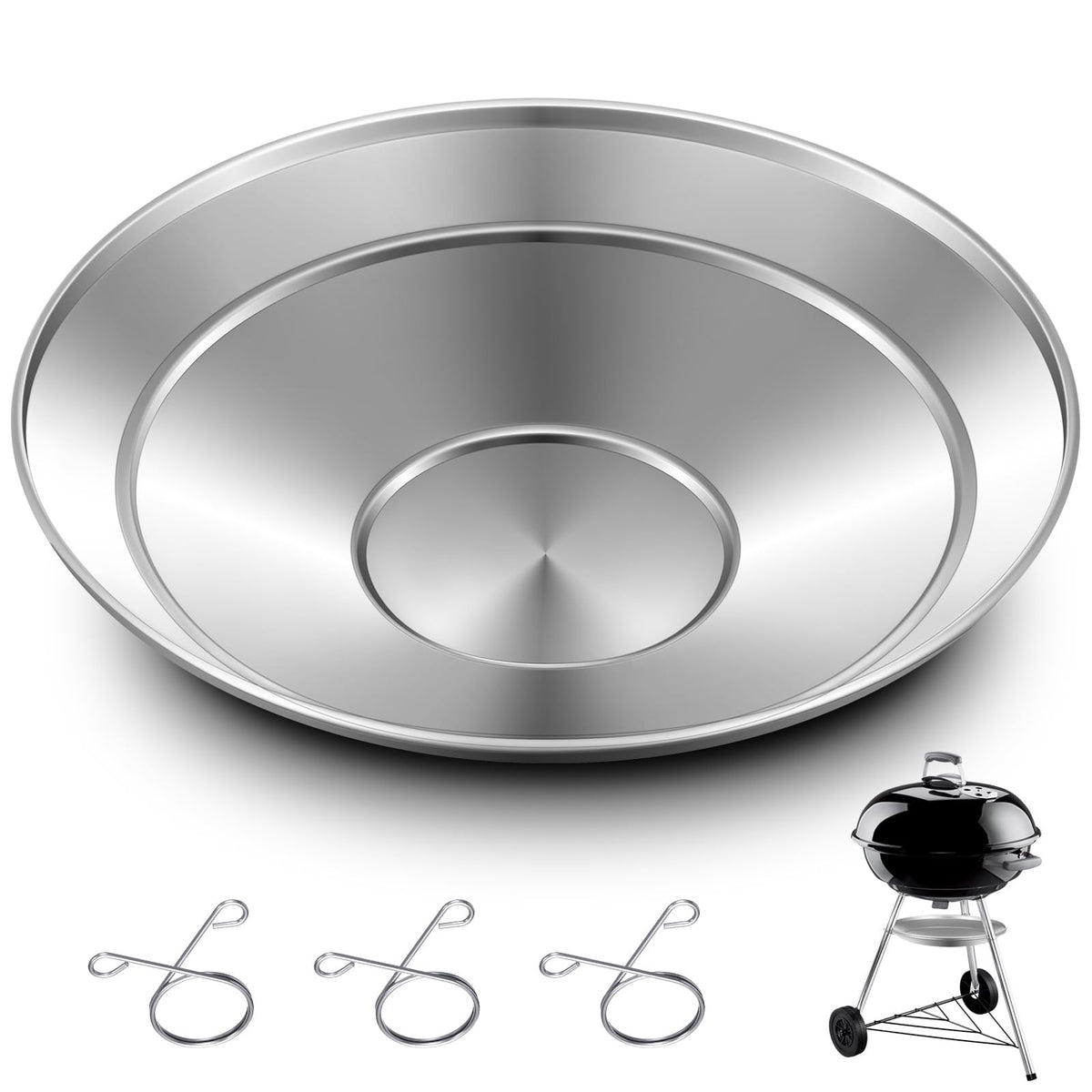 13-1/2" Diameter Ash Catcher Pan F23040