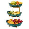 Ceramic 3 Tier Fruit Bowl A62950