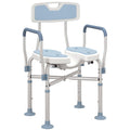 Padded Shower Chair with Arms and Back M18152