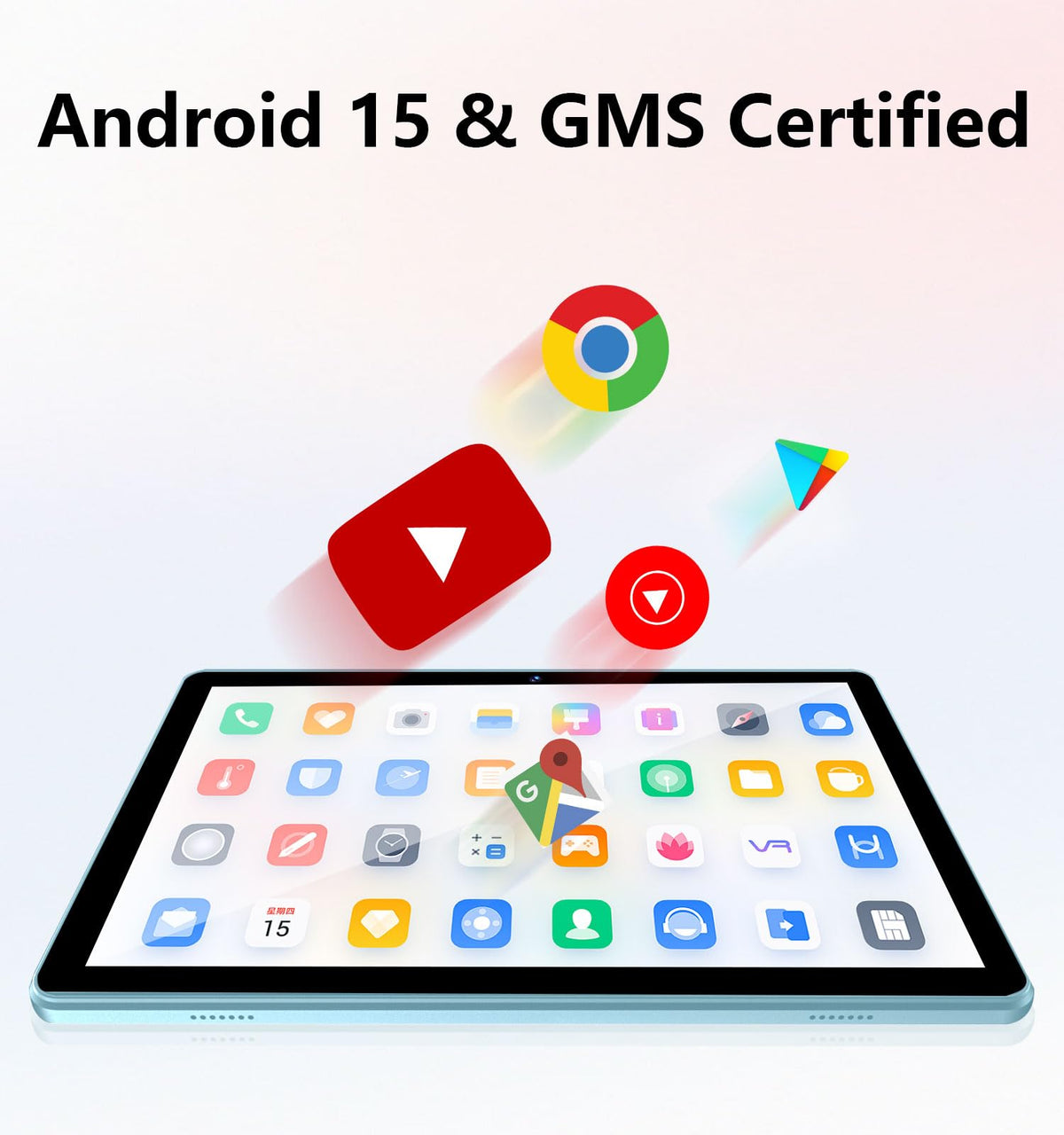 10.1 Inch Android Tablet 12GB RAM 64GB ROM Blue Q161884