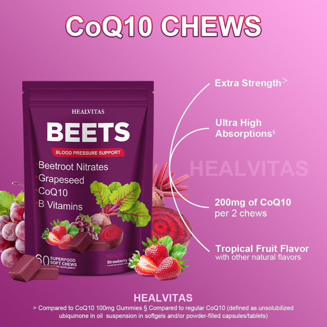 Blood Pressure Support Soft Chews, 60 Count G972824