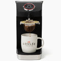 Single Serve Pour Over Coffee Maker Stainless Steel Black G668