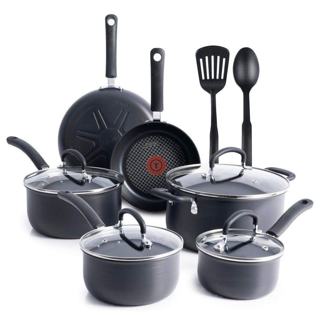 Hard Anodized Nonstick 12 Piece Cookware Set H967
