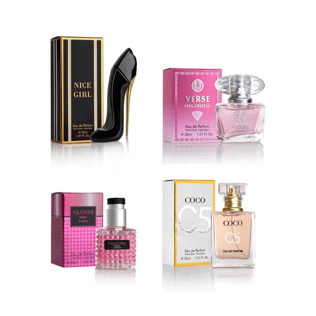 4 PC Mini Eau De Parfum Perfume Set V89821
