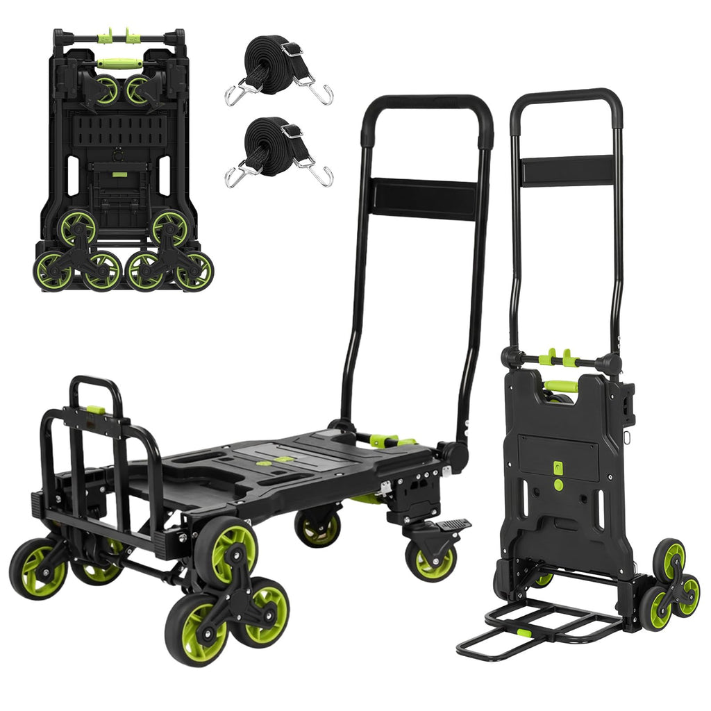 3 in 1 Convertible Folding Hand Truck with Brakes O975973