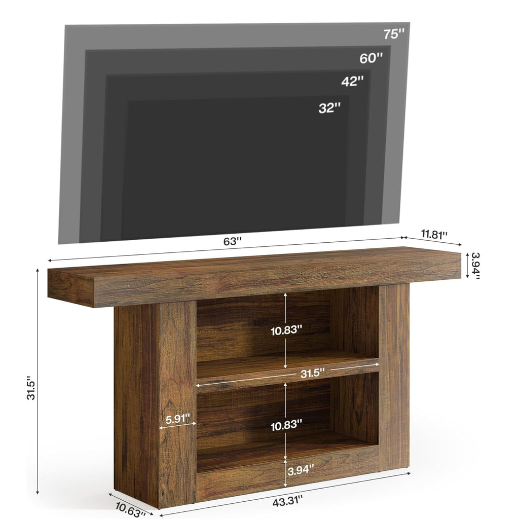 63" 3-Tier TV Stand W88416
