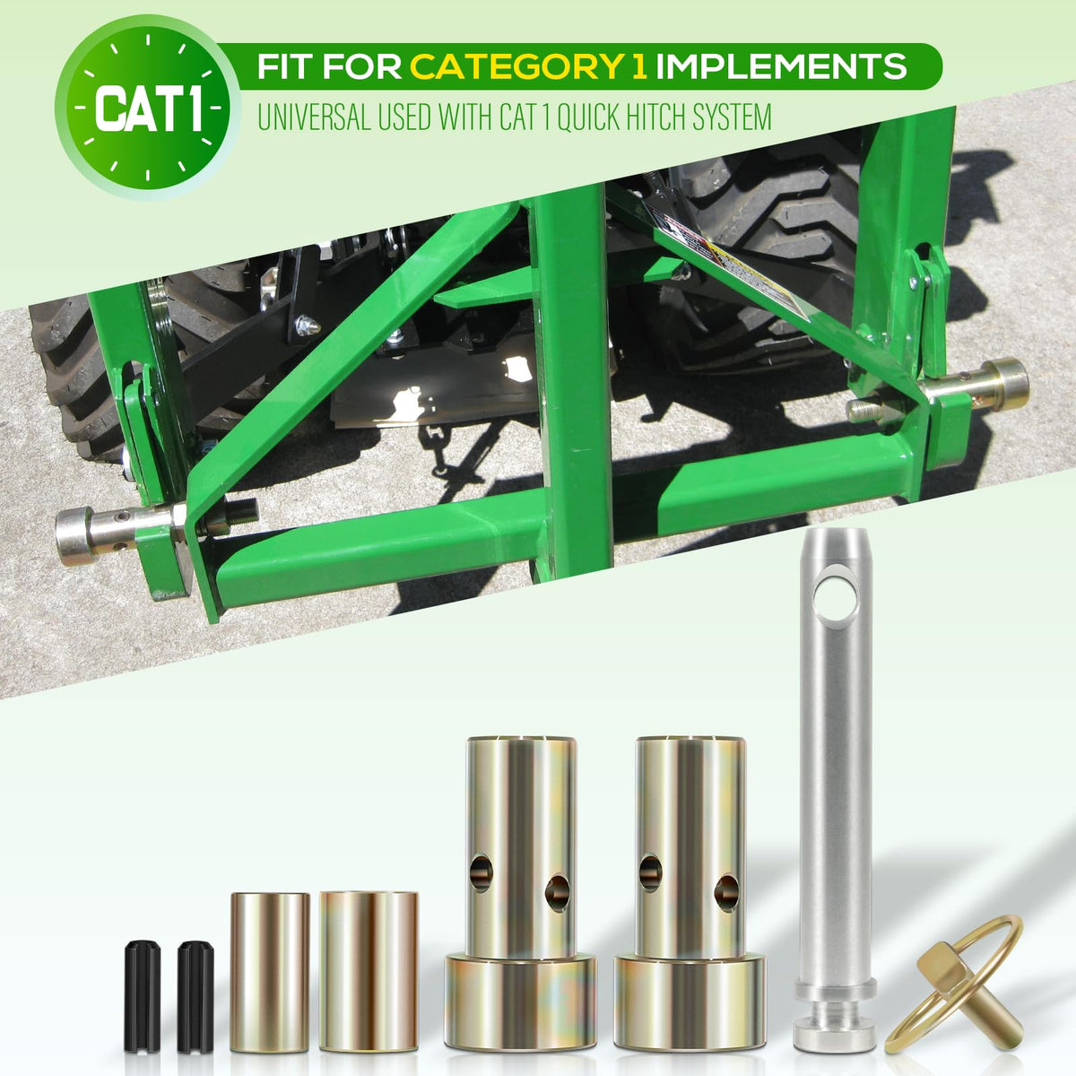Quick Hitch Bushing Kit with Top Link and Lynch Pin L3039