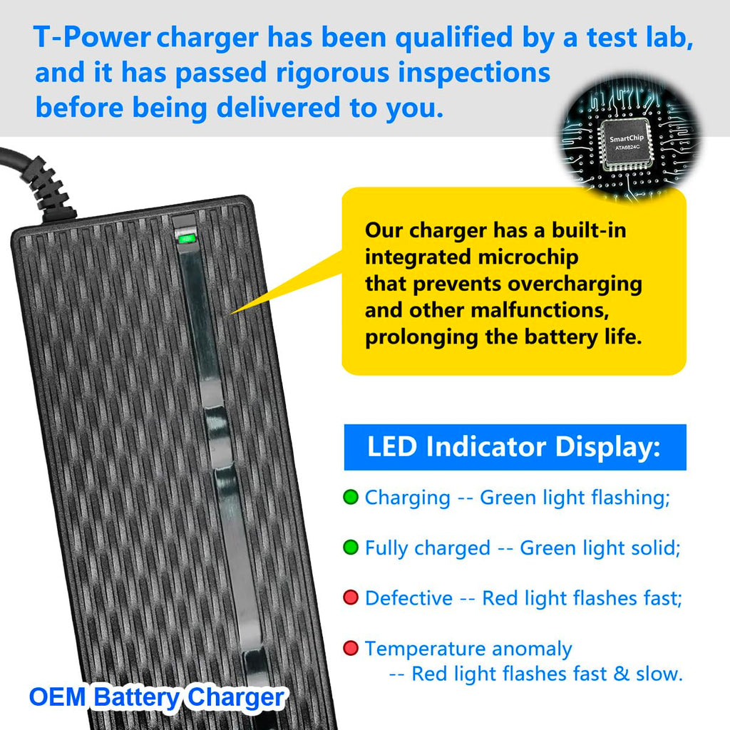 54.6V AC/DC Adapter Electric Bike Battery Charger G470