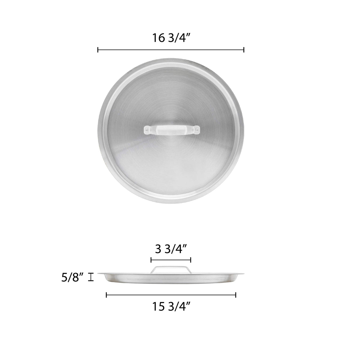 Aluminum Stock Pot Lid 60 Quart S8282