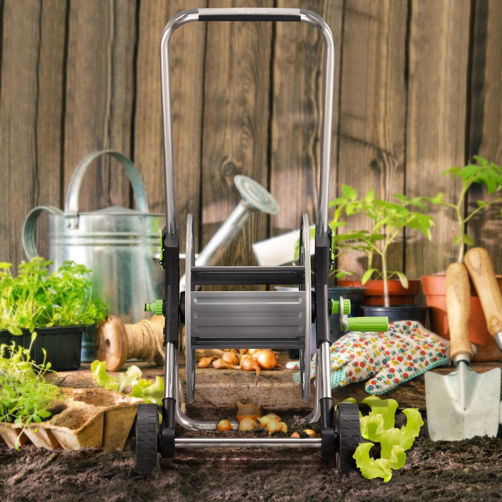 Garden Hose Reel Cart B9291