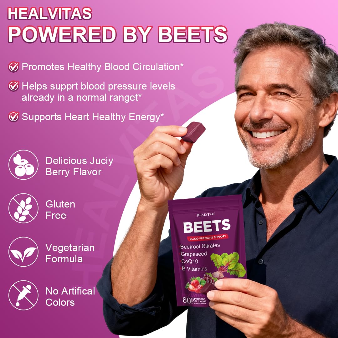 Blood Pressure Support Soft Chews, 60 Count G972824
