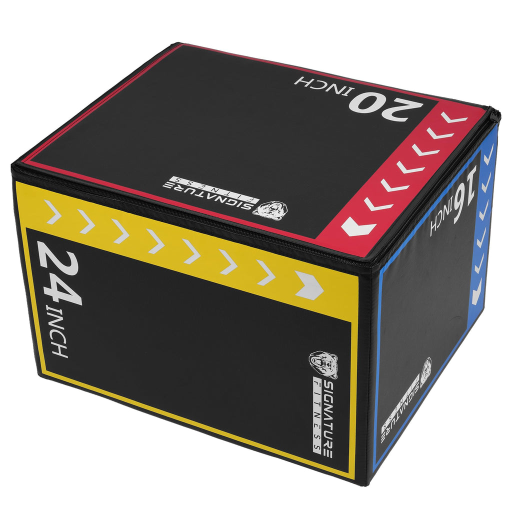 3-in-1 Plyometric Box with Anti Slip Surface T25294