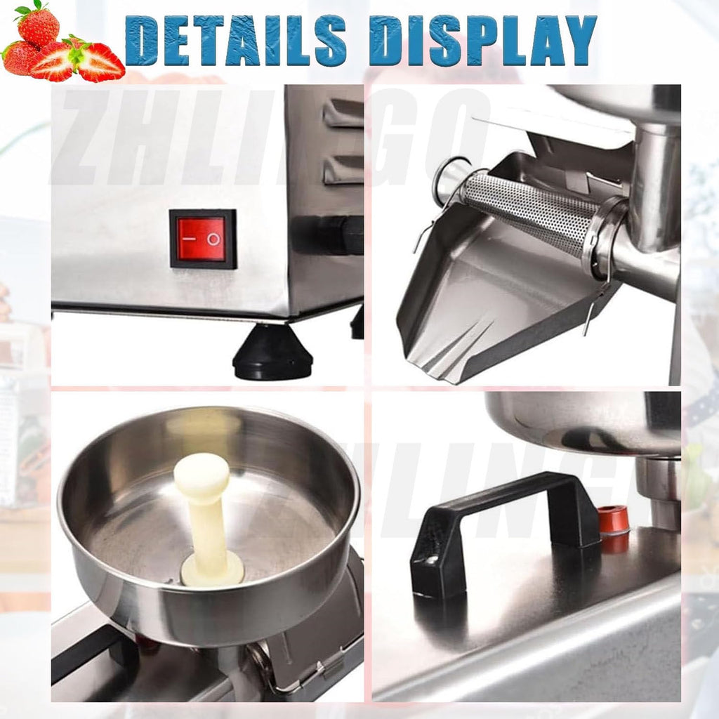 450W Stainless Steel Electric Tomato Strainer D501