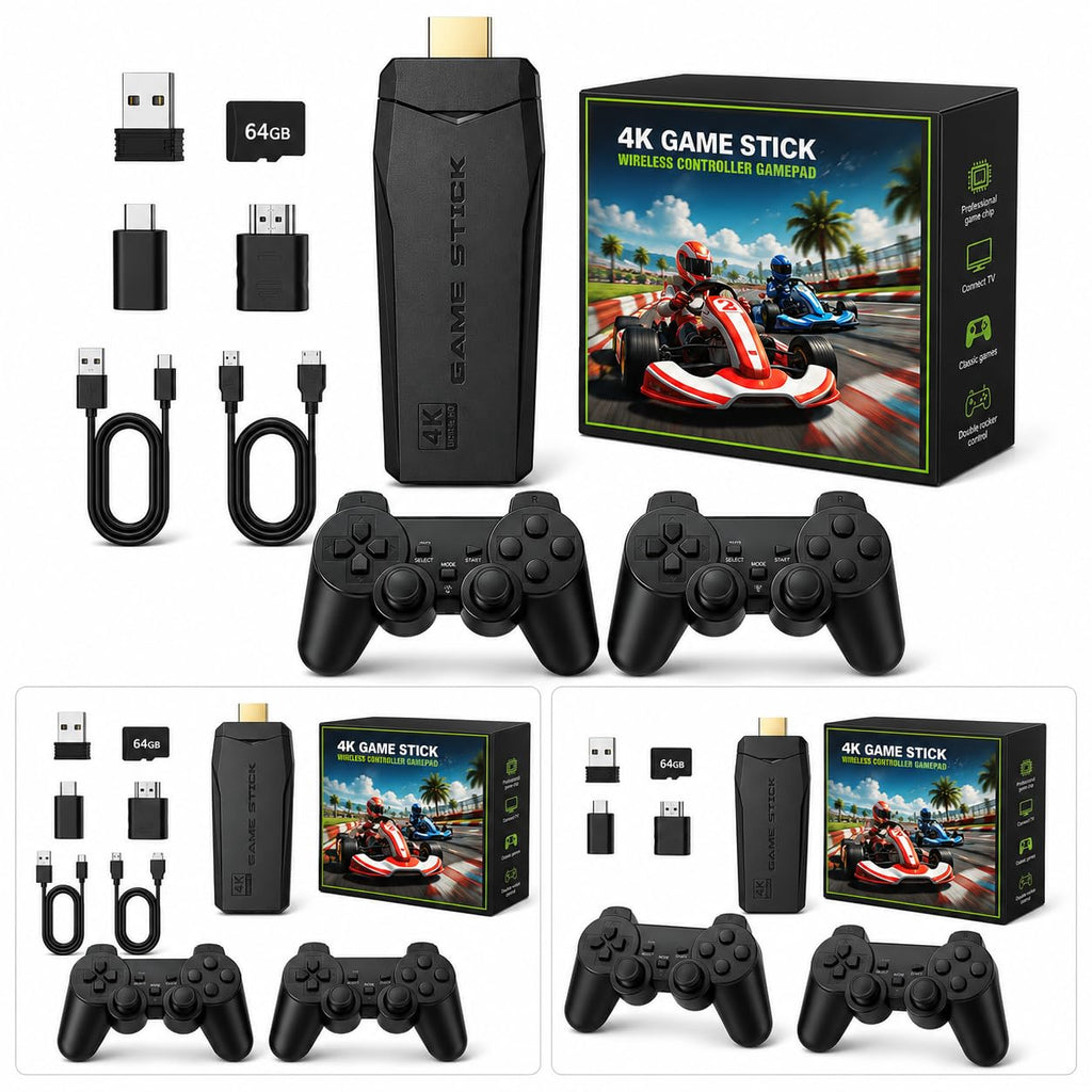 Retro Gaming Console 4K HDMI with 20,000+ Built-in Classic Video Games X2149