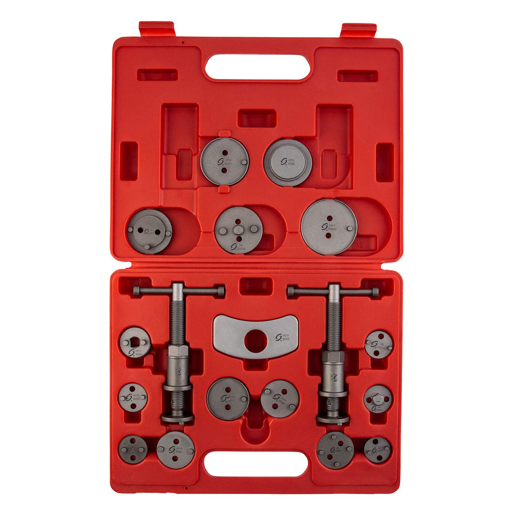 18-Piece Disc Brake Caliper Tool Set and Wind Back Kit U399093