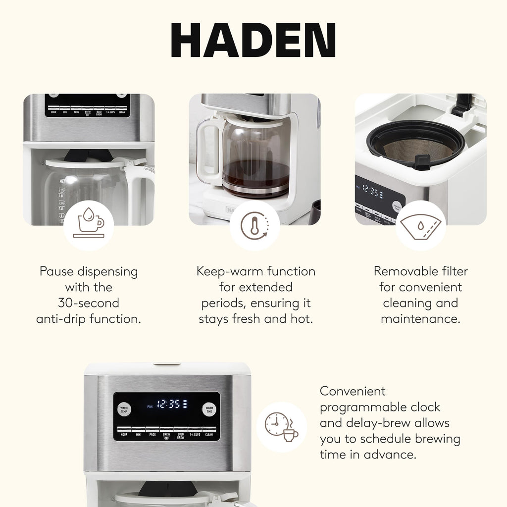 14 Cup Programmable Drip Coffee Maker Q9788