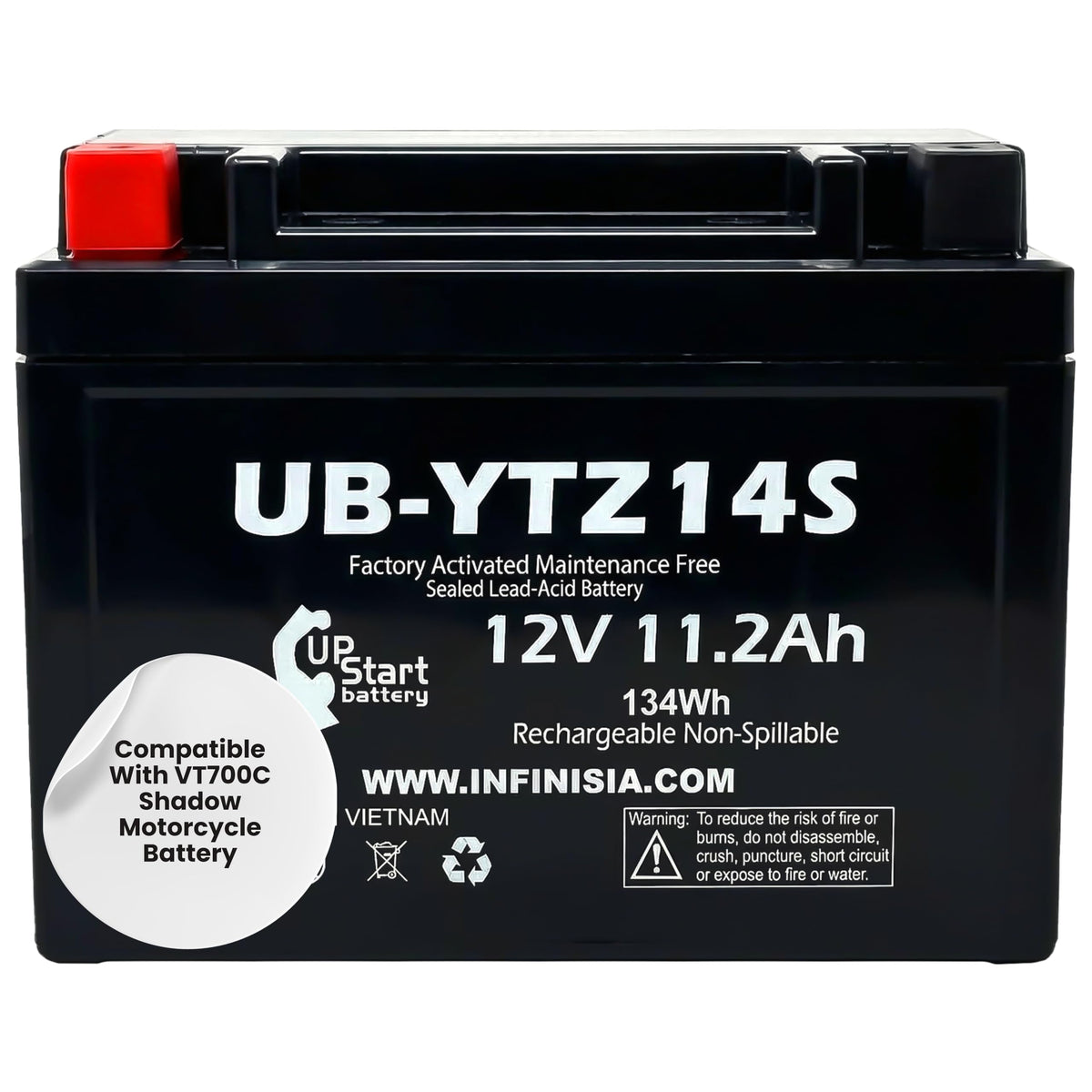 12V 11.2Ah Battery K762725