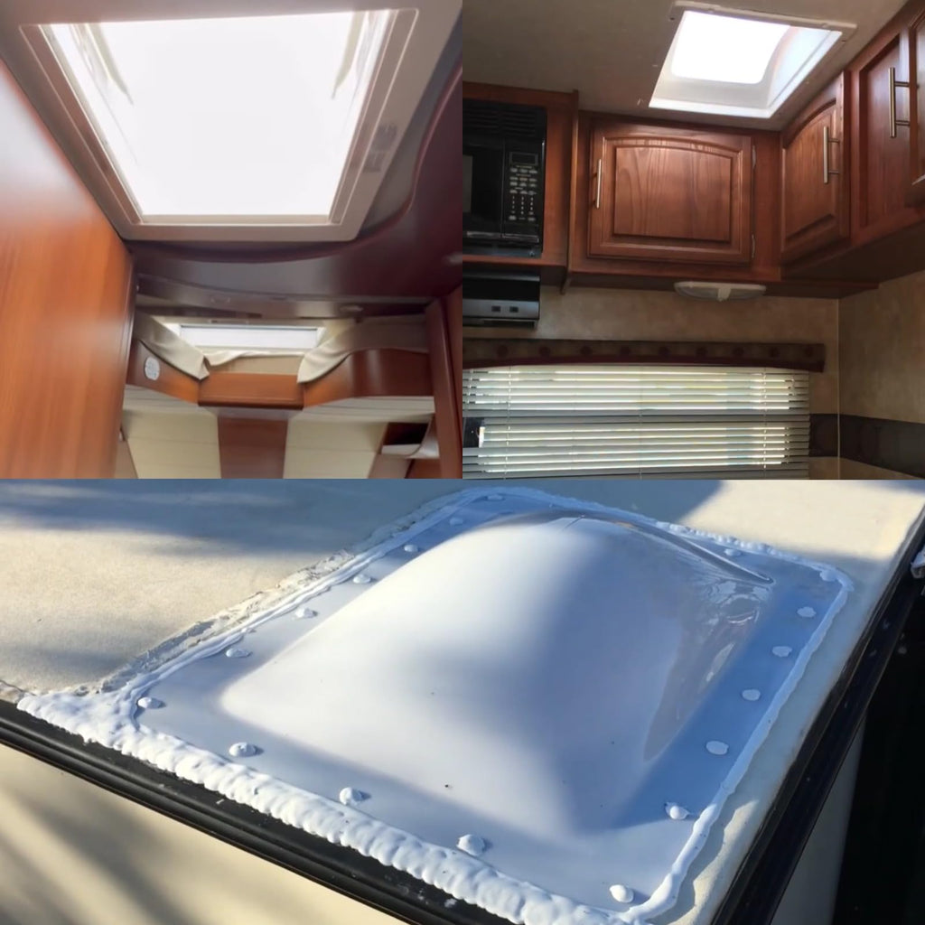 18" x 26" White RV Skylight Replacement N791806