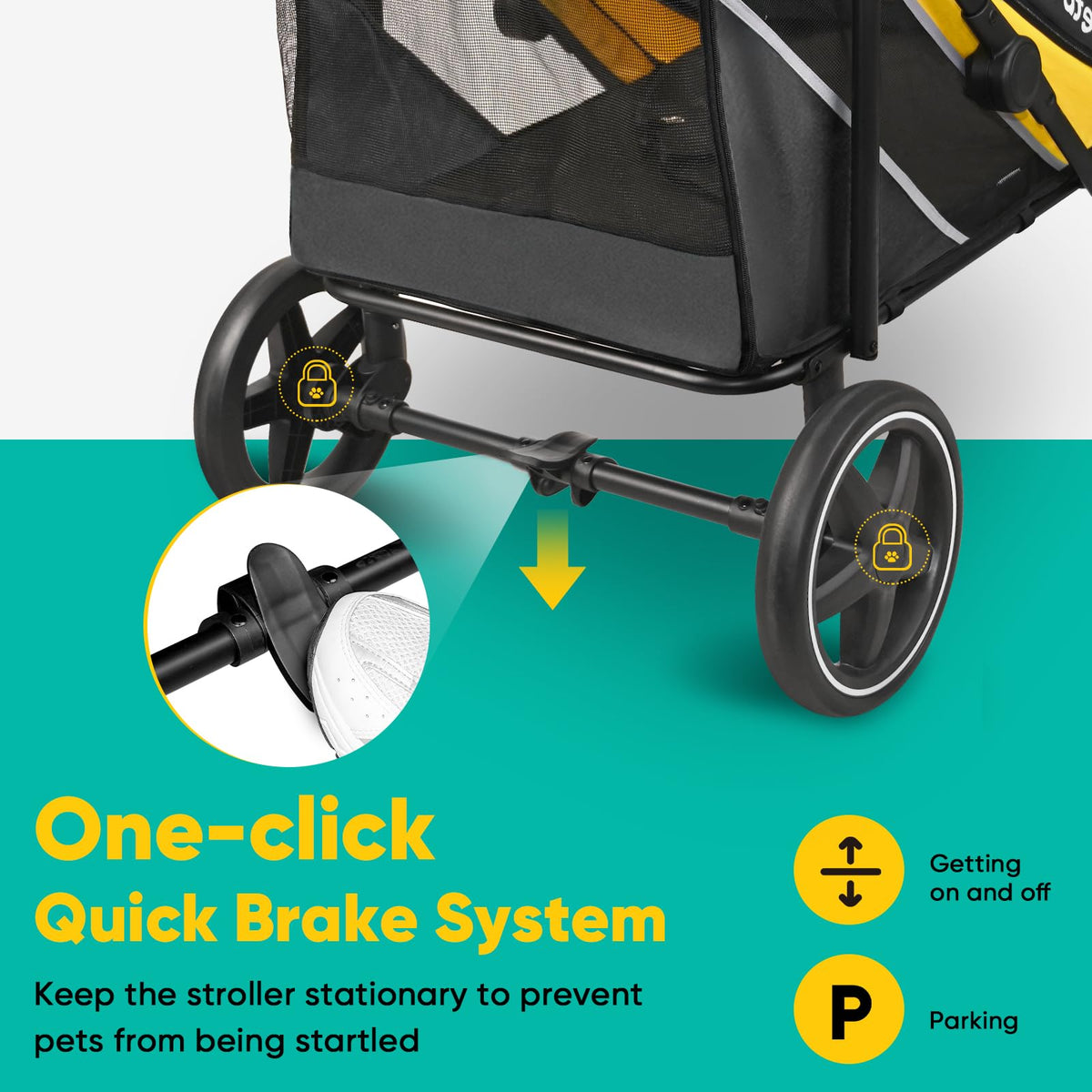 Dog Stroller for Large Medium Dogs up to 80 lbs Z682125