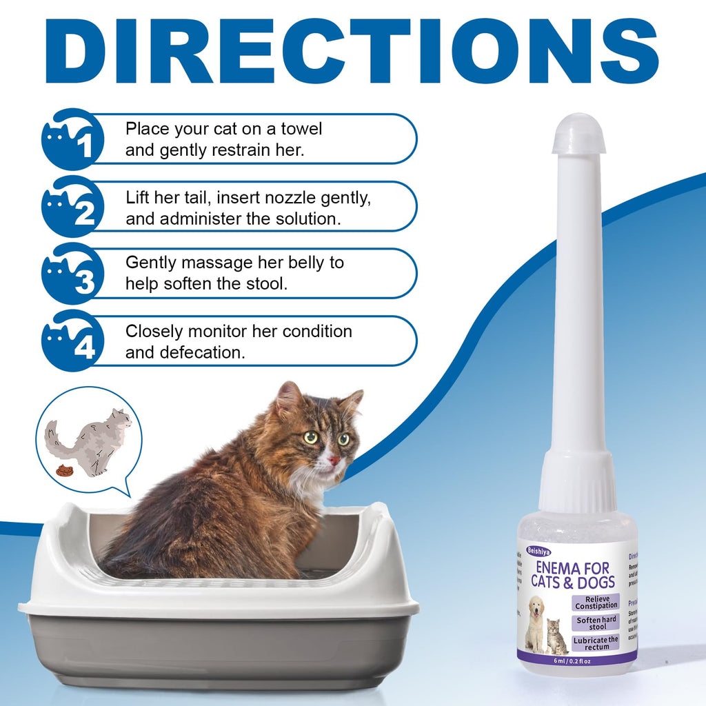 Disposable Enema for Cats & Dogs 6 mL Syringe 3 Pack V252639
